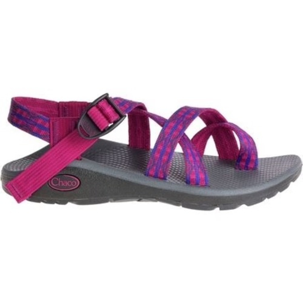 Chaco Z/Cloud 2 Womens Sandals Maroon Purple Strappy Hiking Water Shoes Size 8